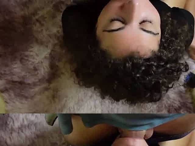 Dirty Italian fuckslut splatters on her beau's cock, after Hardcore XXX!