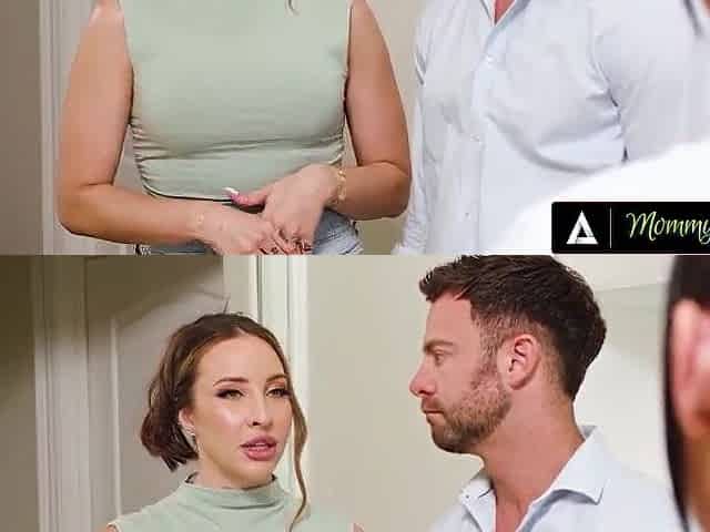 MAMAS HUNK - Consummate Breasty Masseuse Jennifer White Helps A Stressed Pair