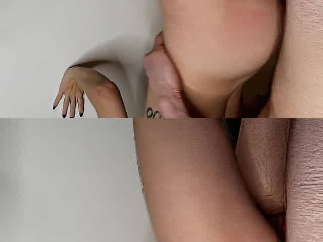 Teen cunt gets destroyed for a creampie