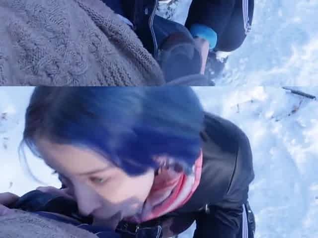 Risky Public Blowjob From A Teen 18+ In A City Park