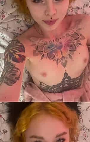 What if I Play with My Tits Like This in Front of You