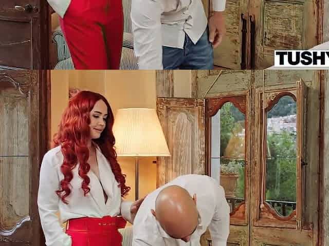 Purple Bitch Has Intense Assfucking With Hotel Manager