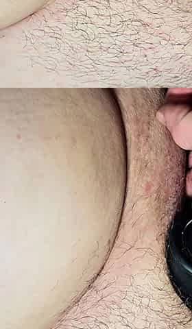 Hairy Big Pussy and Huge Clitoris Masturbation Female Orgasm Squirt