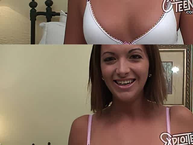 Cute 18yo newbie goes all the way in this amateurs video