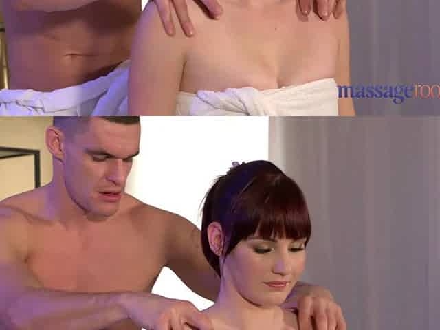 Cute Brunette Experiences an Orgasm in Her Ass