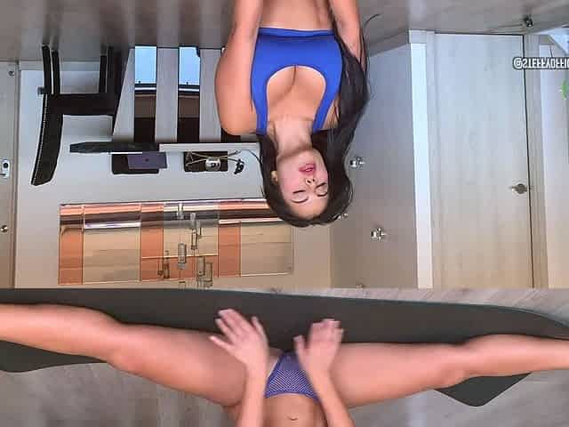 Brunette babe chelsea french solo masturbation