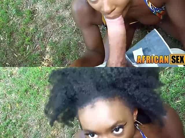 Hot Black teen 18+ First Interracial Anal Outdoor Fucking Stretches Her Virgin Asshole
