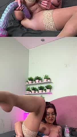 Biggest Octopus Dream Sex toy Banging