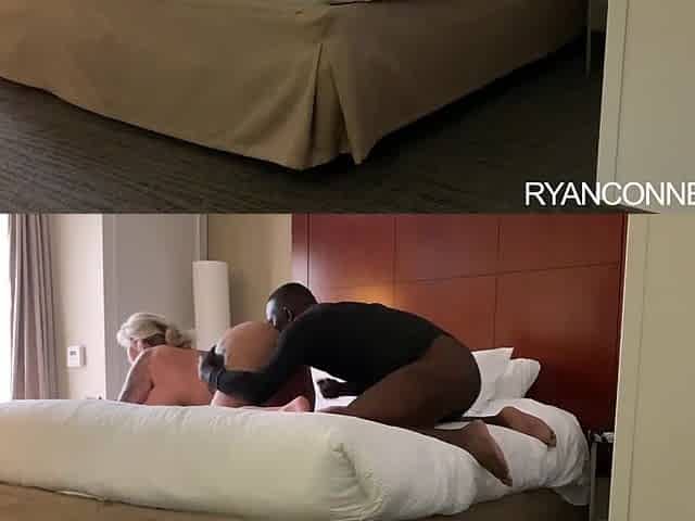 Ryan Conner ignites fiery hotel passion with intense interracial desire