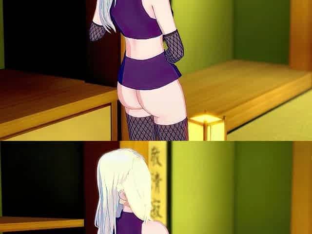 Hawt Ino Yamanaka Fleshly Masturbate Solo Female
