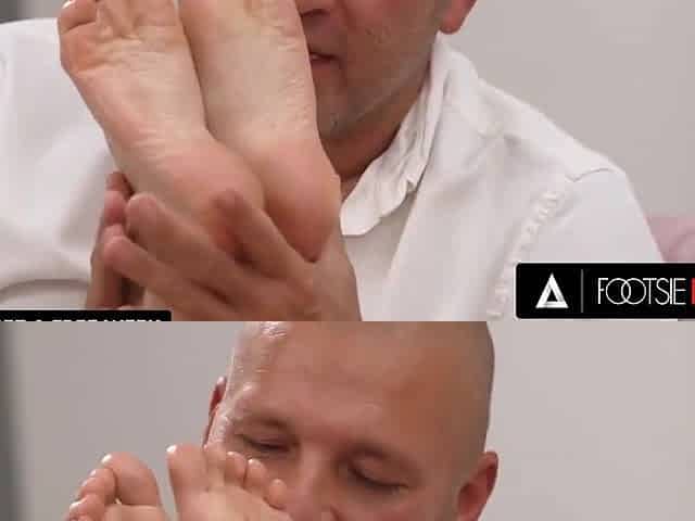 Thomas Stone, Tiffany Thomas And Tiffany Tatum In Skinny Babe Wants Her Sexy Toes Covered With Cum