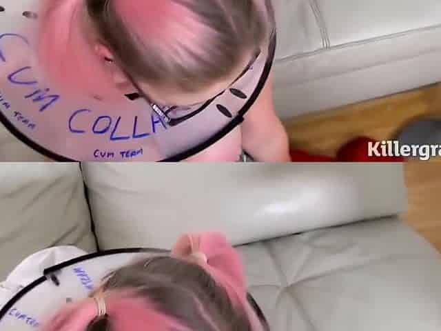 Crazy Cum Load Collar Of Shame - Carly Rae Summers