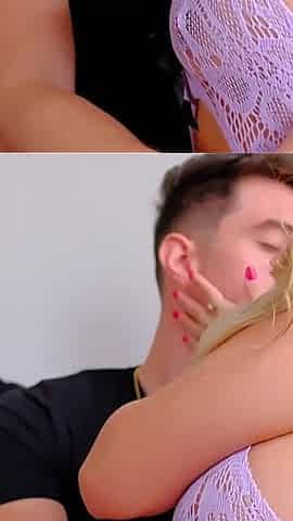 Wild Gangbang! Tru Kait Dares to Take Two Cocks up Her Pussy!