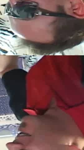 Hot and sexy blonde fucked and facialized in his truck