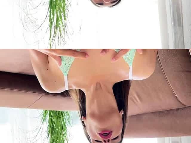 Perfect ass with garter belt very hot CREAMPIE - Miss