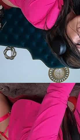 Sexy Dance in Red Lingerie & Boots - Music, Tease & Boobs Out