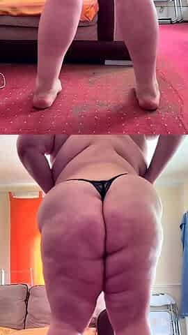 Bbwbootyful posing shaking my big booty