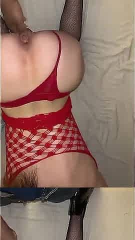 French Femboy Throatgagged
