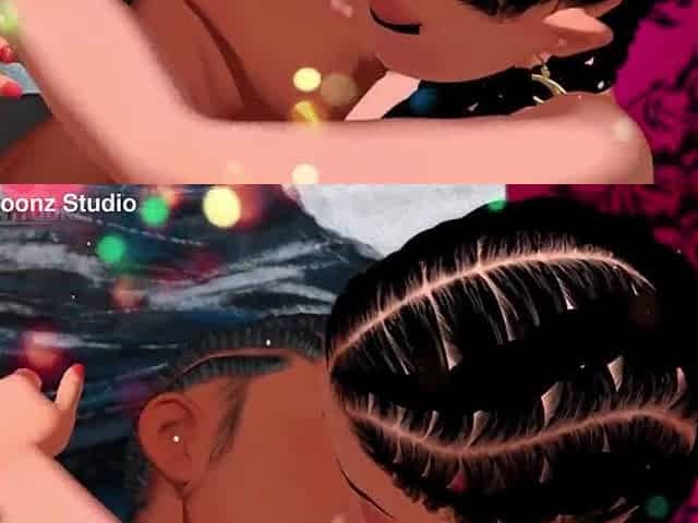 WHAT HAPPENS IN BLACK'S 4K LARGE BOOTY TRIO
