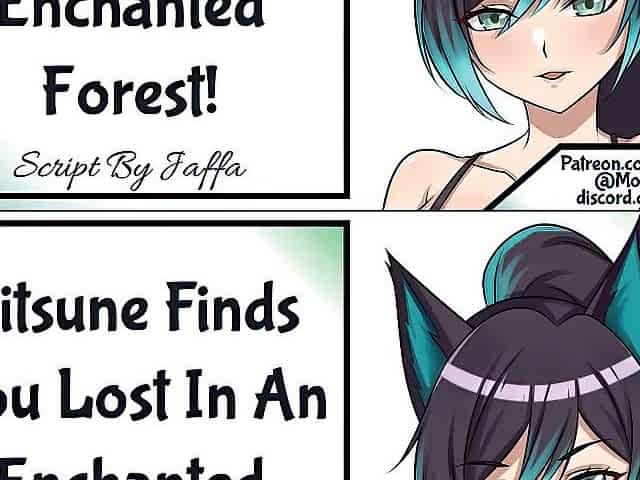 Kitsune Finds U Lost In An Enchanted Forest! wholesome