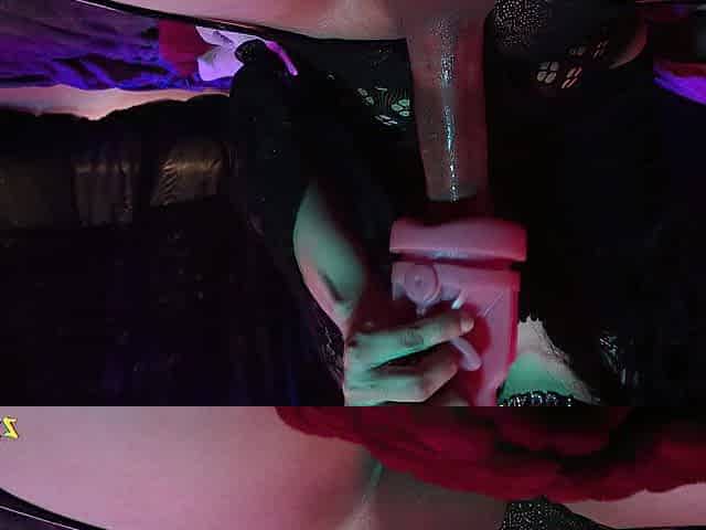 Widow Torrez Trap Doxy Transforms into Sissy and Bangs Fleshlight with a LARGE GIRLCOCK Part two