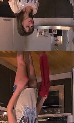 Blonde MILF and Hot Brunette Suck Fat Cock and Fuck Raw in Threesome