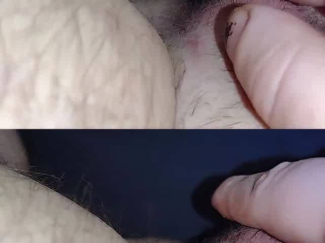 Closeup Beating My Small Pulsating FTM Weenie