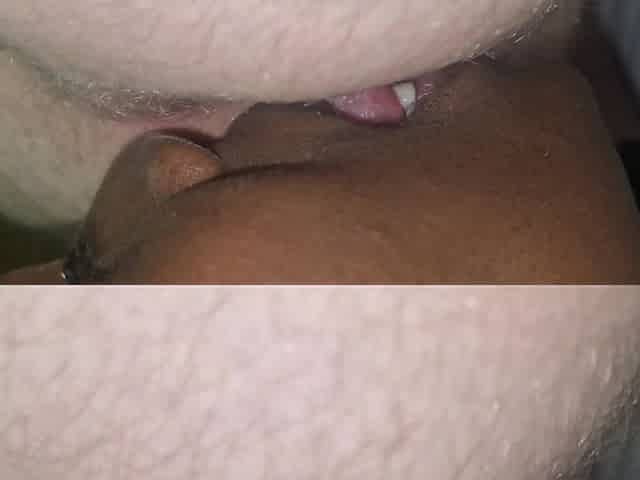 Eating My White Daddy's Ass