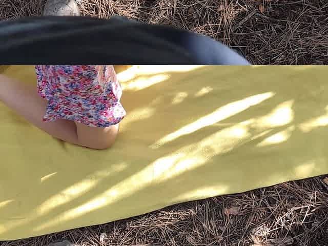 Stranger Meet Sexy Girl on the Bicycle in the Forest and Fucking Her Until Cum on Her Ass