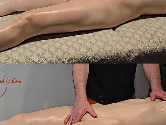 A depraved masseur tests 4 massage methods.