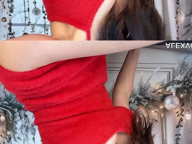 Hotkinkyjo in the Christmas Mood Self Anal Fisting, Prolapse & Huge Dildo From Mrhnakey in Ass