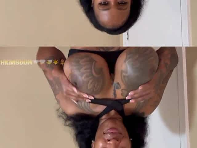 Thick large butt honey shows off her underware in advance of that babe gets screwed doggystyle!