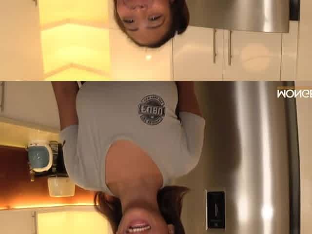 Asian teen 18+ with massive mammaries gets creampied