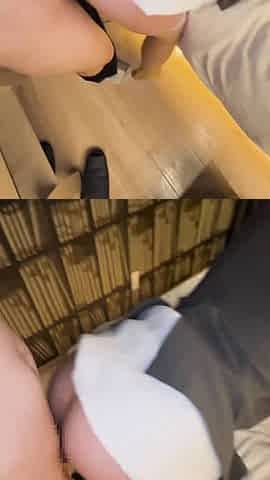 A talented woman's realistic reaction to seeing a big penis causes her to squirt profusely in a private sex video, which is so e