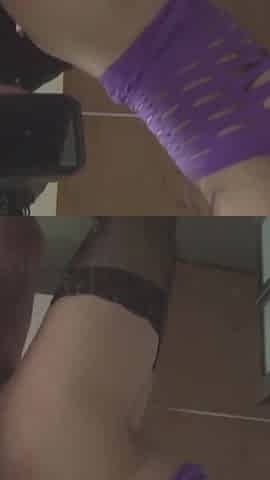 Two super horny chicks are getting fucked in their assholes