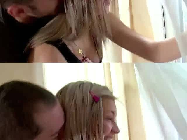 Booty screwing butt fingering hot blond large schlong sucking
