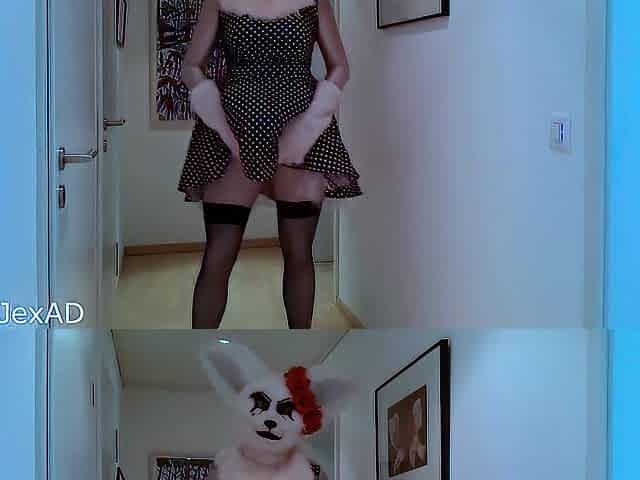 Kalya the slutty stepford wife cum on the floor