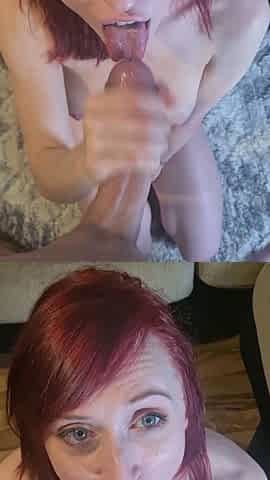Amateur Homemade MILF Blowjob