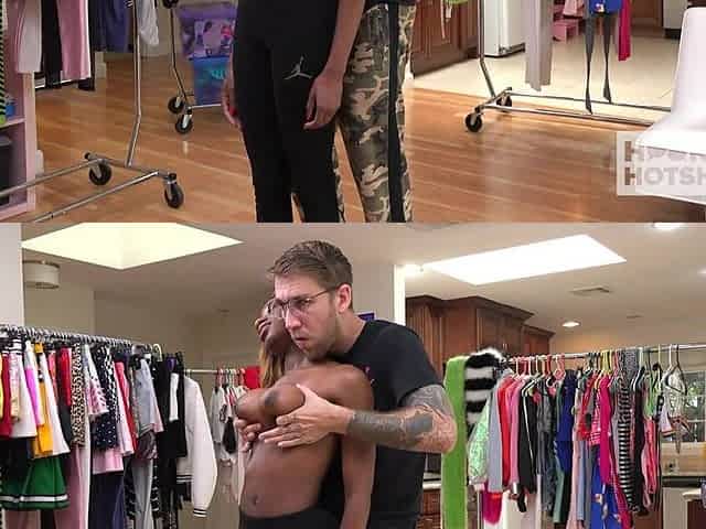 BTS - Shy Kinsley Karter Loves Being Treated Like A Bitch By Bryan Gozzling!