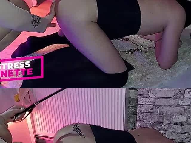 Worship Goddess. New Anal Training In The Chastity Belt. Pegging His Ass
