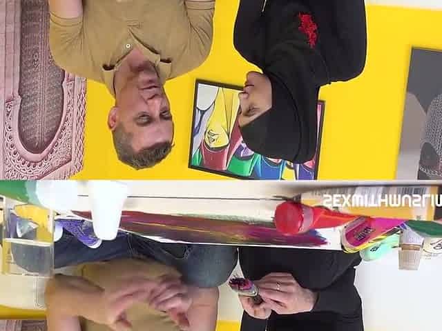 Sexy Babe In Hijab Swapped A Brush For A Dick With Steve Q