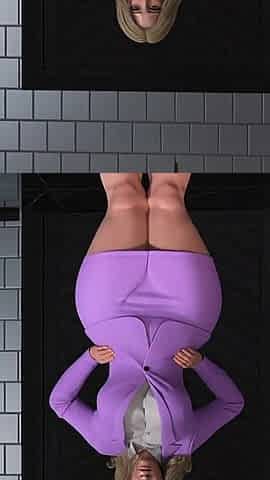 Thick PAWG Gets an Extreme Creampie From Her Futa Boss