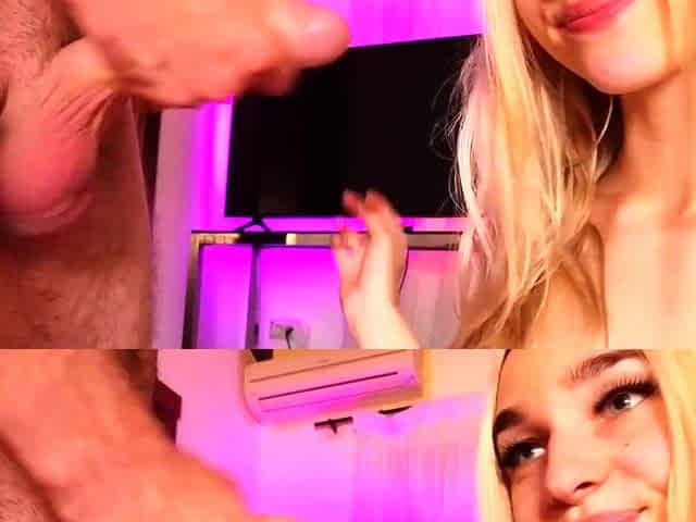 Amateur Blonde Blowjob CIM