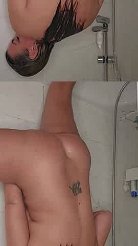 Maisie Lewis Fucks Herself in Shower