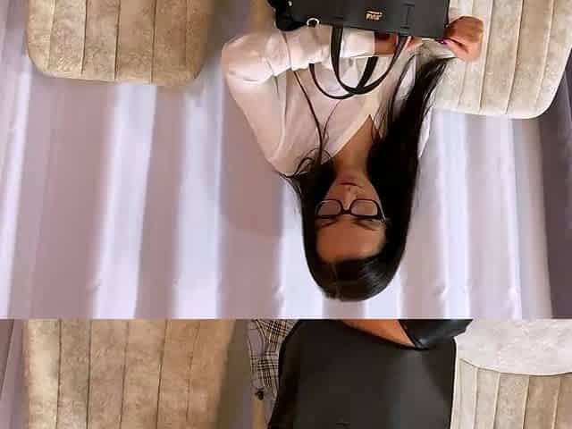 Boss controls his secretary's Lovens lush and fucks her in