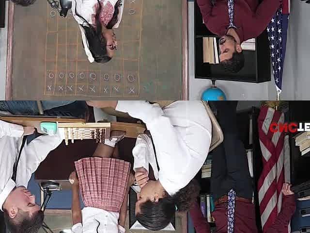 Brainy Teen's Free Use Escape With Teacher