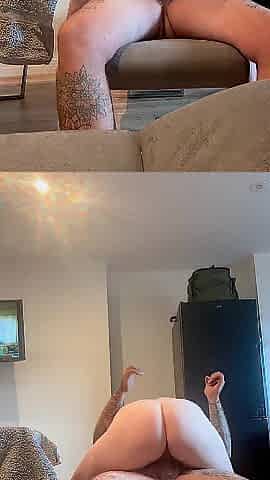 PAWG rides shlong, gets screwed with large vibrator & takes GIANT spunk fountain to face