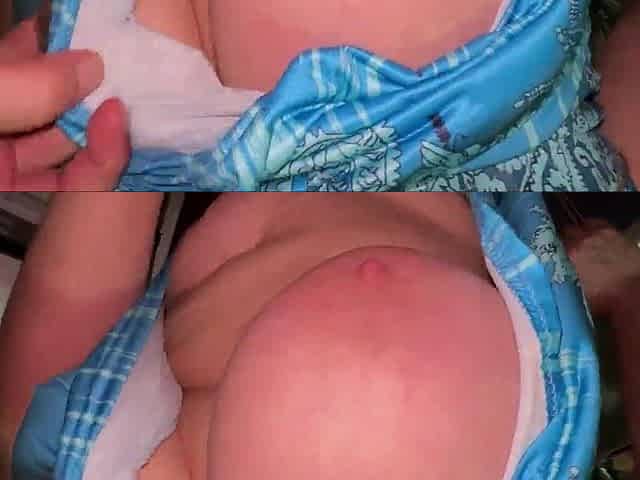 An experienced housewife with large old titties and an butt had anal invasion
