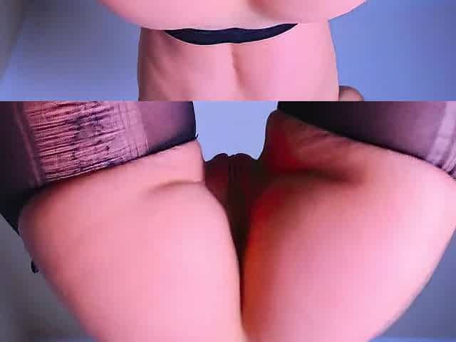 plump butt jiggle, anus winking and ass-plug bang
