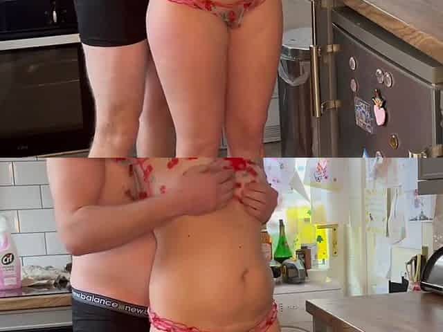 Cherry Wife In The Morning Makes My Dick Hard In The Kitchen!